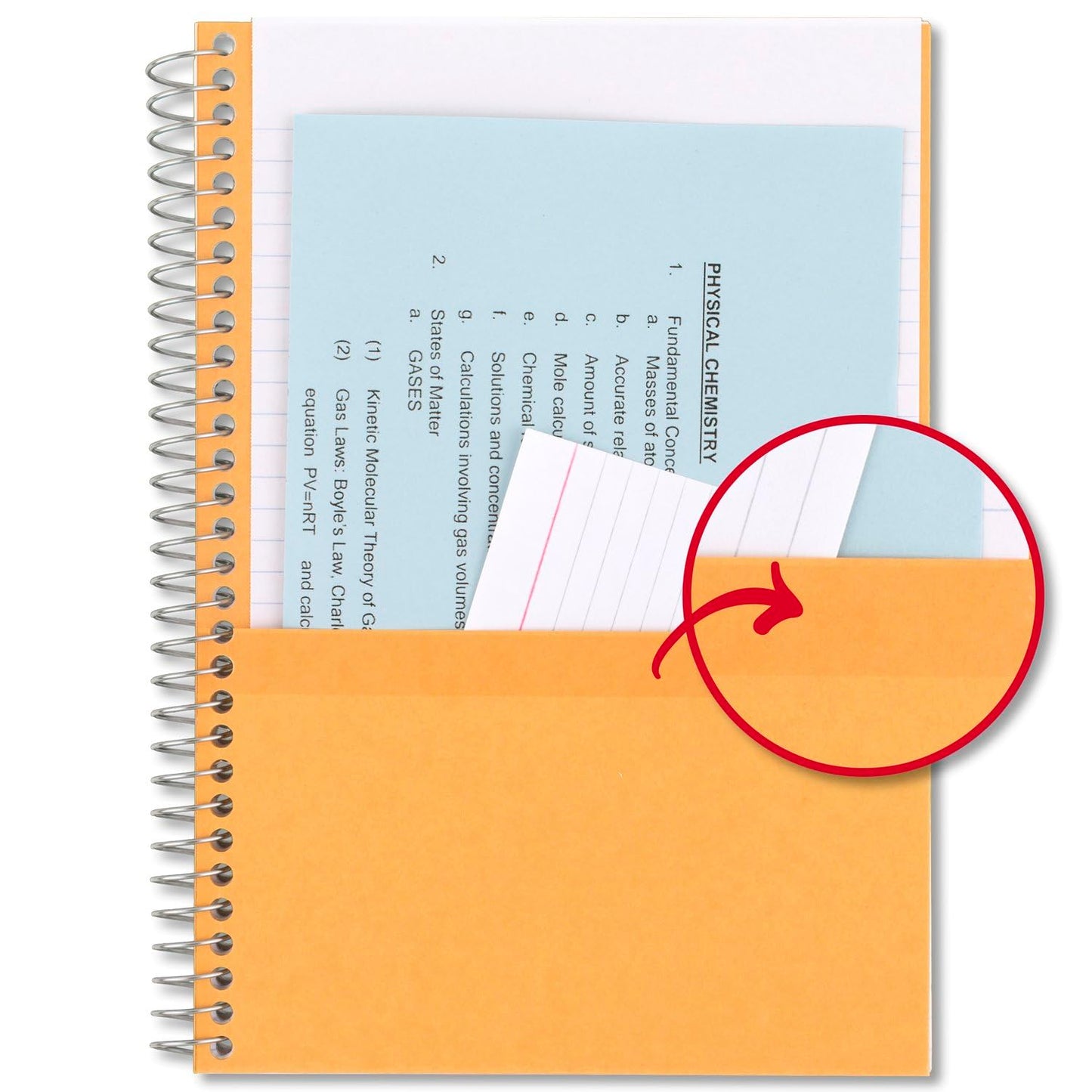 Five Star Spiral Notebook, 2 Subject, College Ruled, 9 1/2" x 6" 80 Sheets, Tidewater Blue (840029CG1-ECM)
